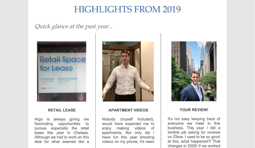 2019 Review & 2020 Preview