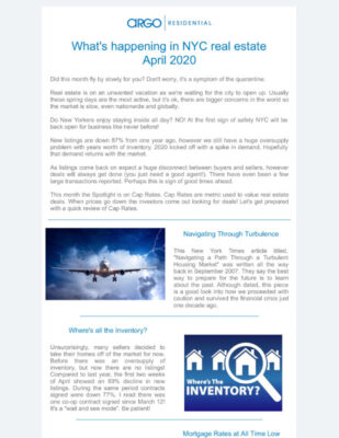 April 2020 Newsletter