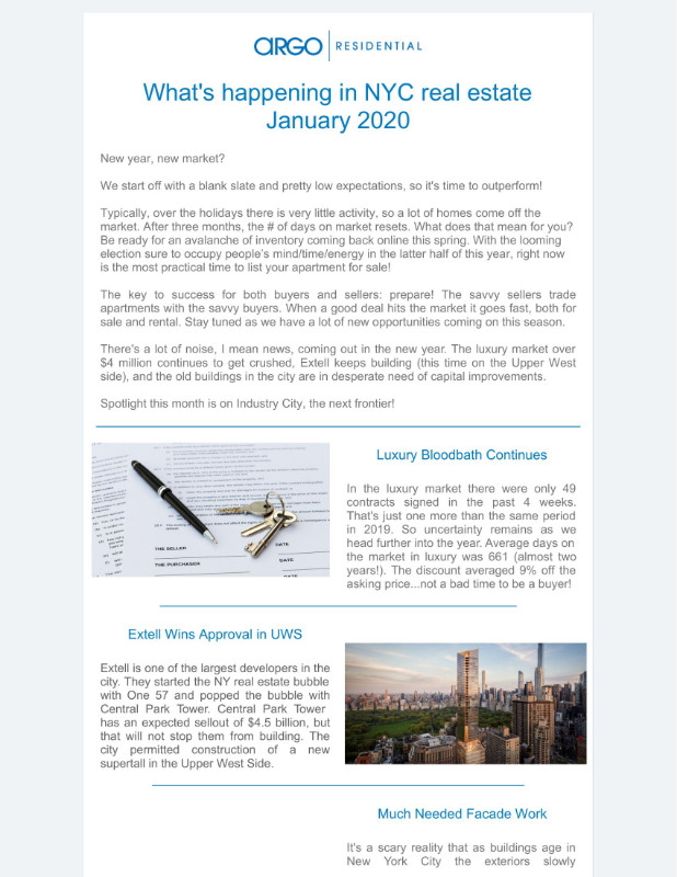 January 2020 Newsletter