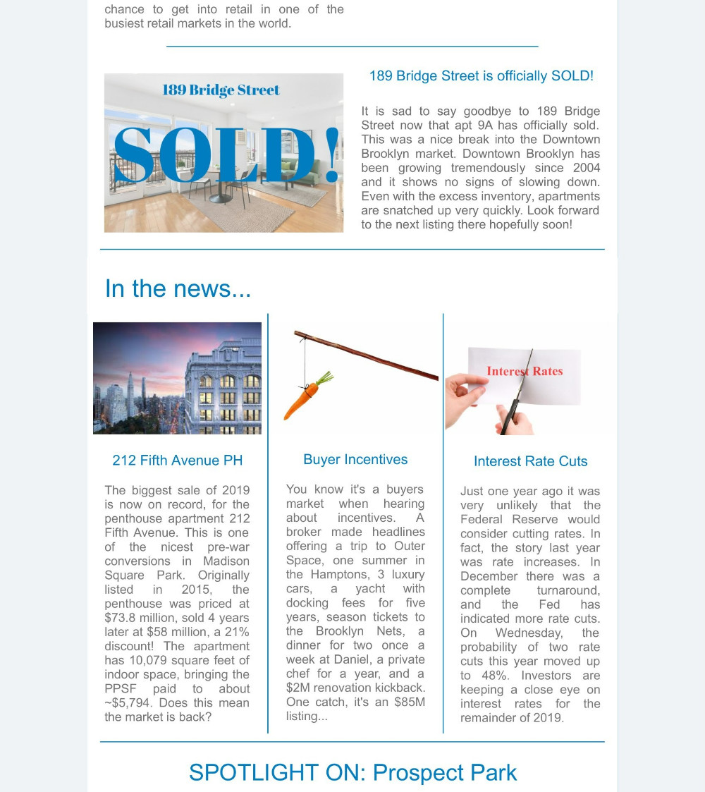 May 2019 Newsletter