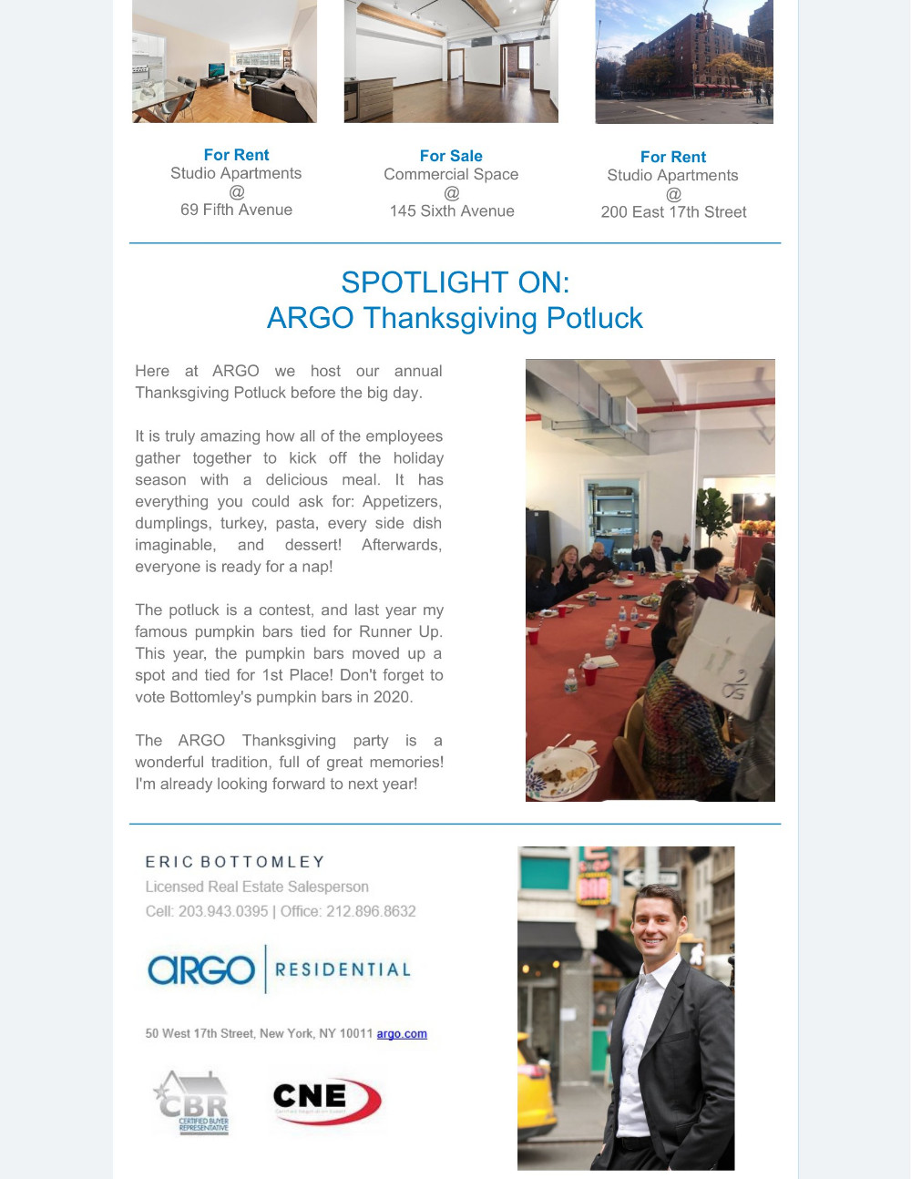 November 2019 Newsletter