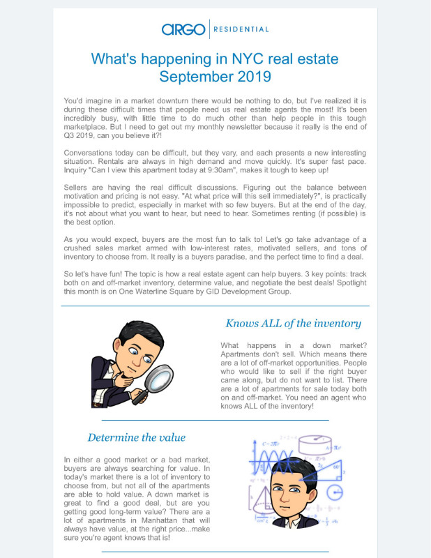 September 2019 Newsletter