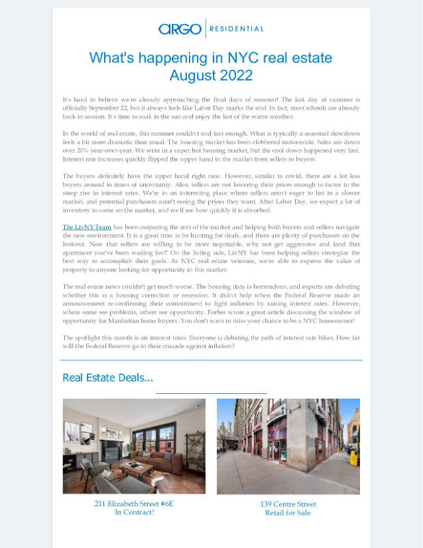 August 2022 news