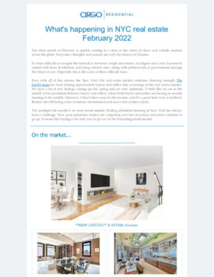 February 2022 news