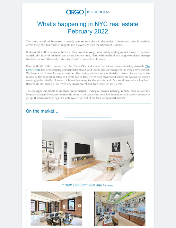 February 2022 news