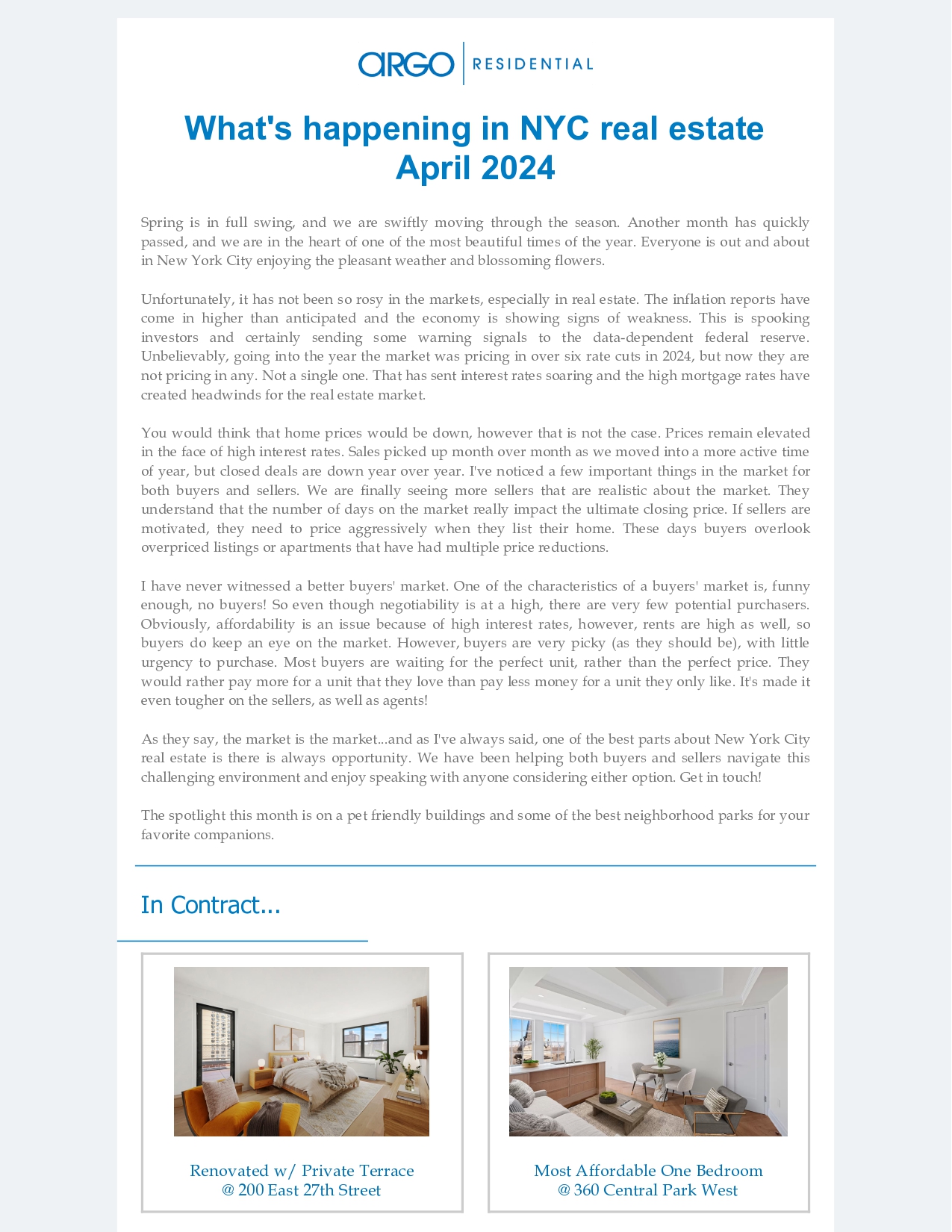 2024 April Newsletter