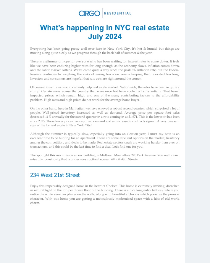 2024 July Newsletter