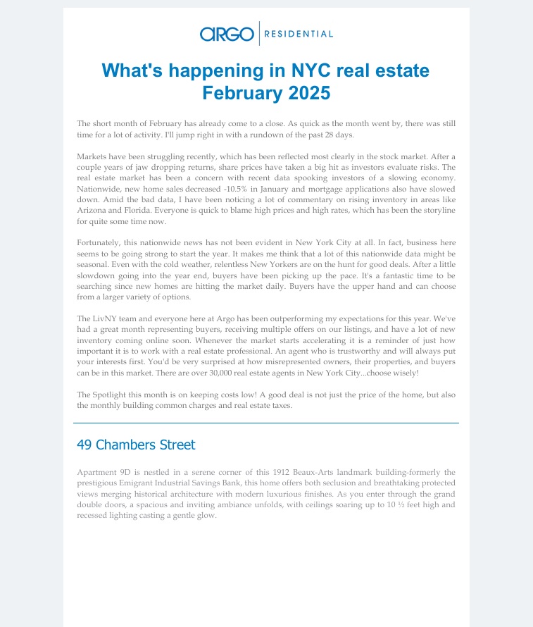 2025 February Newsletter