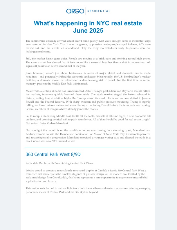 2025 June Newsletter