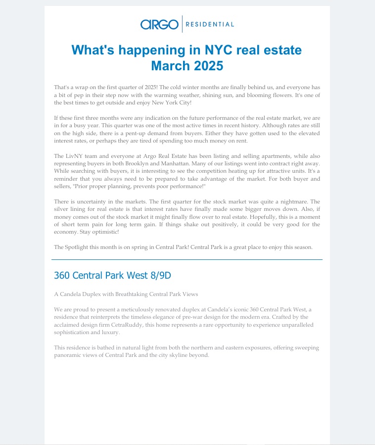 2025 March Newsletter